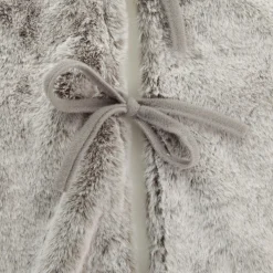 Grey Faux Fur Tree Skirt Online