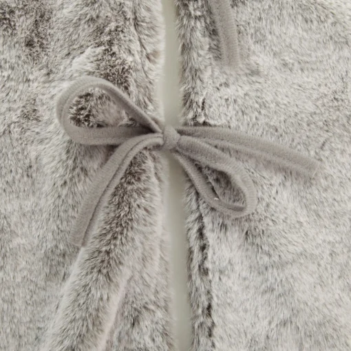 Grey Faux Fur Tree Skirt Online