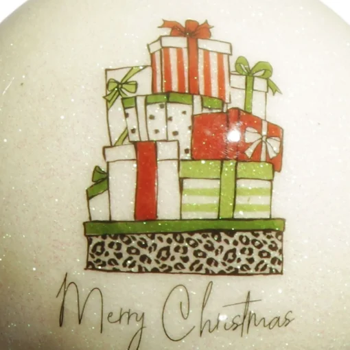 Happy Holiday Lightup Baubles - Set of 4 Best