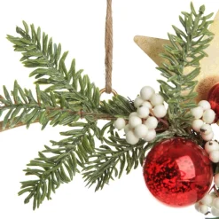 Ho Ho Ho Metal Hoop with Florals Sale
