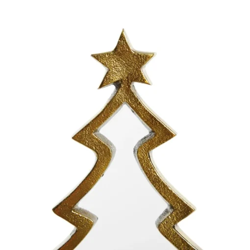 Hollow Raw Gold Tree Christmas Stocking Hanger with Quartz Base Best