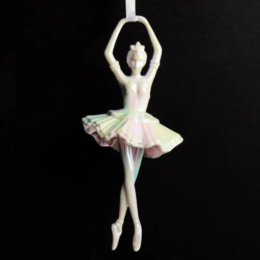 Iridescent Ballerina Christmas Tree Decoration Shop