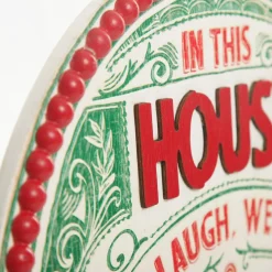 Jingle All the Way Retro Wooden Christmas Sign Store