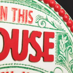 Jingle All the Way Retro Wooden Christmas Sign Store