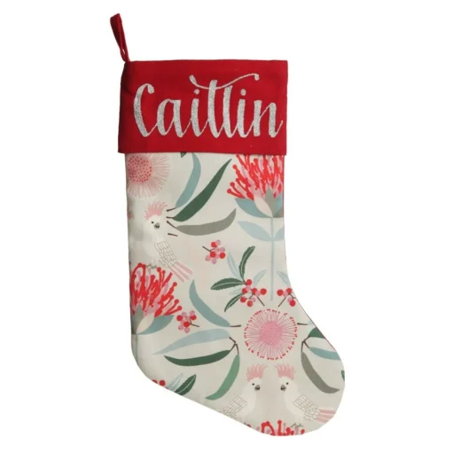 Jocelyn Proust Cockatoo Christmas Stocking Clearance