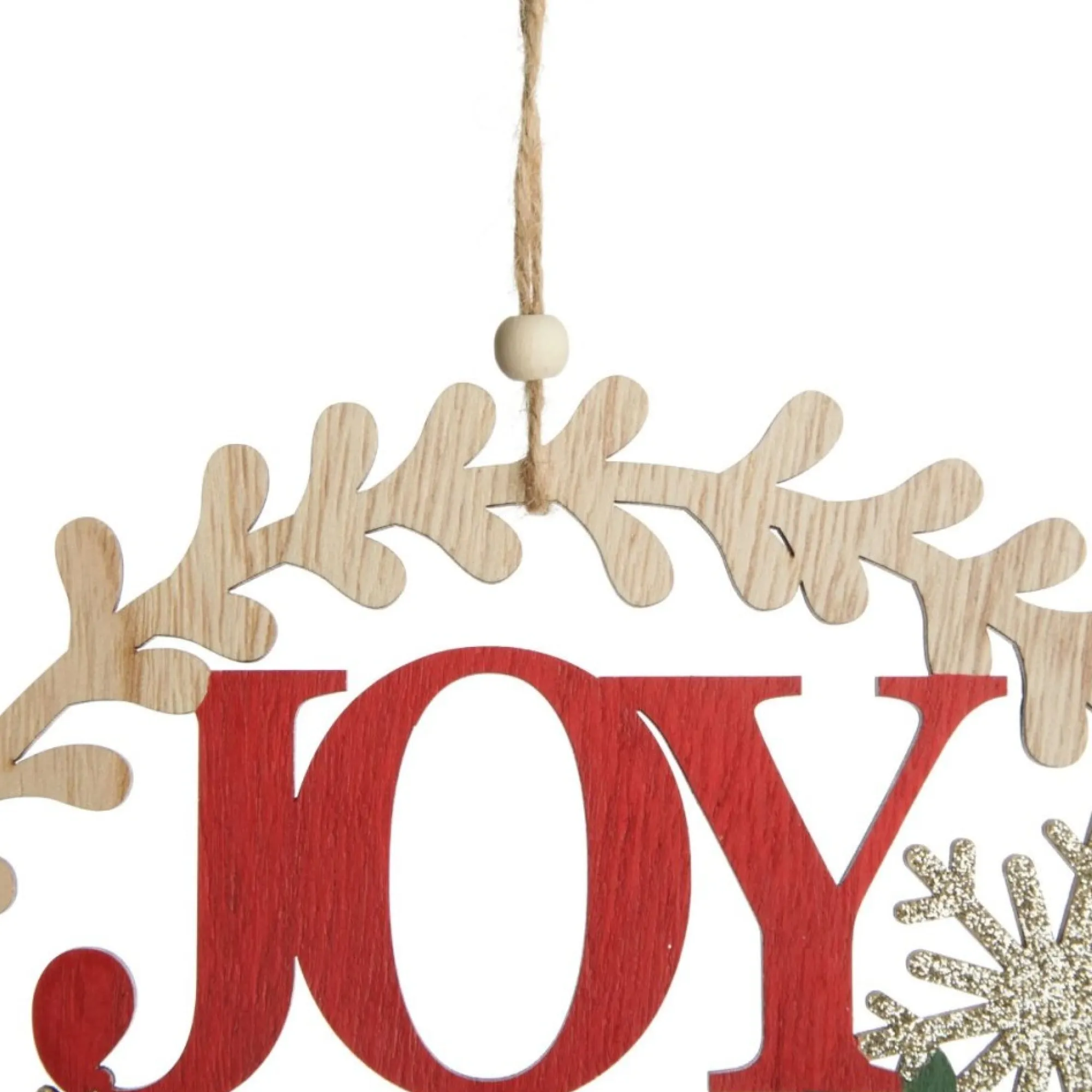 Joy to the World Wooden Circle Wreath Plaque Cheap
