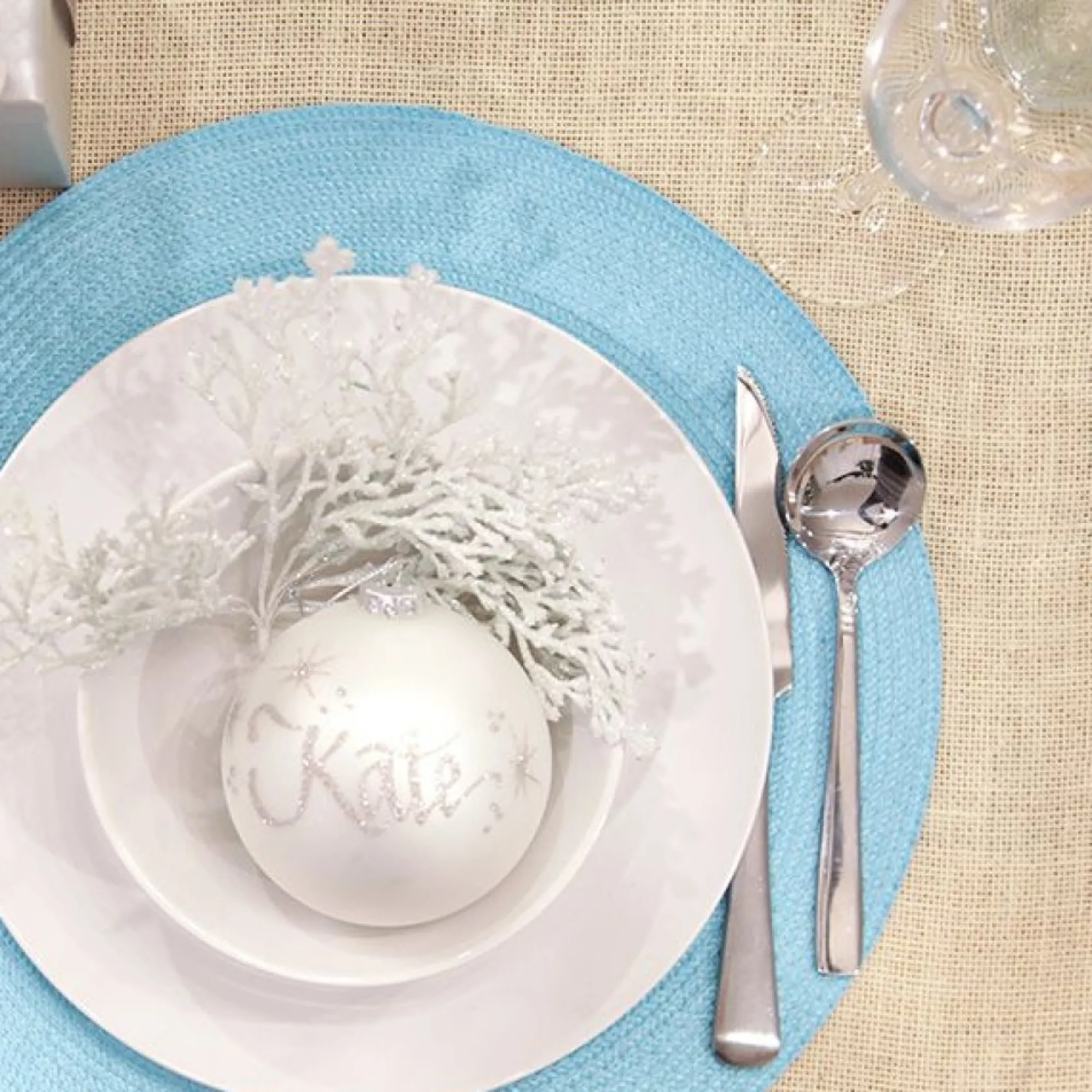 Jute Cream Roll - Table Runner Flash Sale