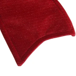 Large Padded Burgundy Velvet Bow Cheap