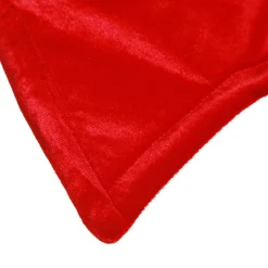 Large Padded Red Velour Bow Cheap