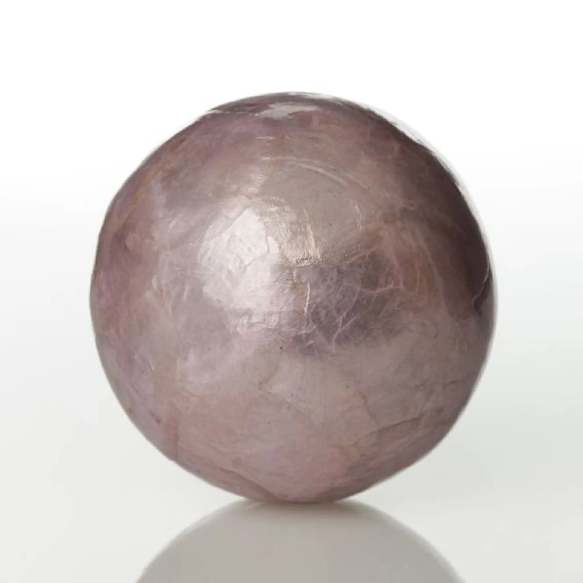 Lavender Capiz Decor Ball Hot