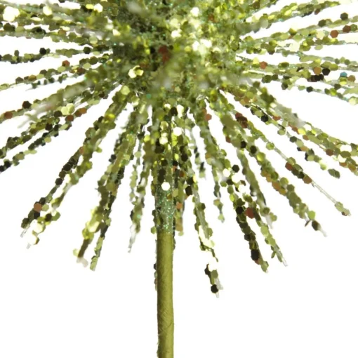 Lime Green Starburst Sparkle Pick Fashion