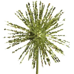 Lime Green Starburst Sparkle Pick Fashion