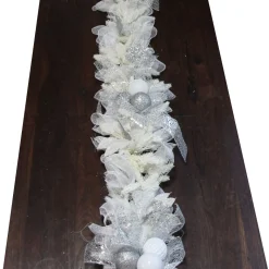Limited Edition Beautifully Decorated Christmas Garland Hot