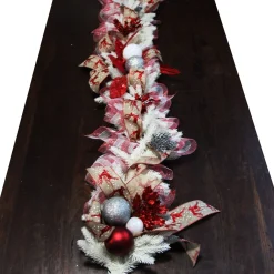Limited Edition Beautifully Decorated Christmas Garland Hot