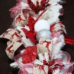 Limited Edition Beautifully Decorated Christmas Garland Hot