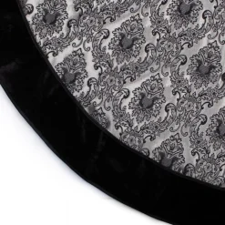 Luxe Damask Jacquard Christmas Tree Skirt Store