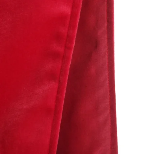 Luxe Dark Red Velvet Lined Table Runner Best