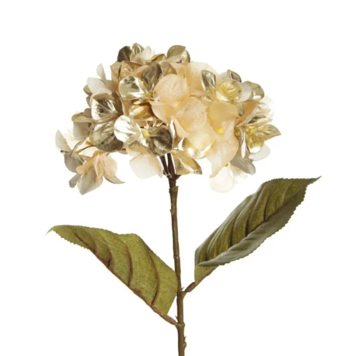 Luxe Gold Hydrangea Flower Stem Discount