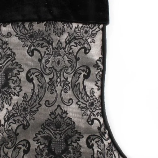 Luxe Jacquard Christmas Stocking Cheap