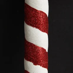 Medium Glitter Candy Cane Decorations - Set of 2 Discount