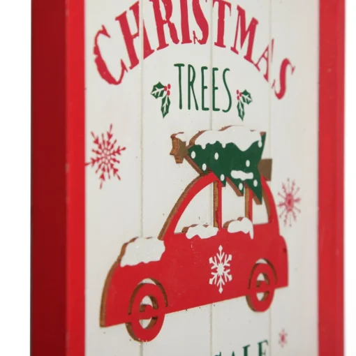 Merry Christmas Trees for Sale Wall Hanging Plaque Clearance
