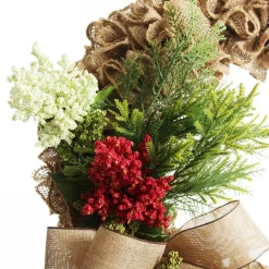 Mini Berry Native Bush Christmas Red Berry Spray Hot