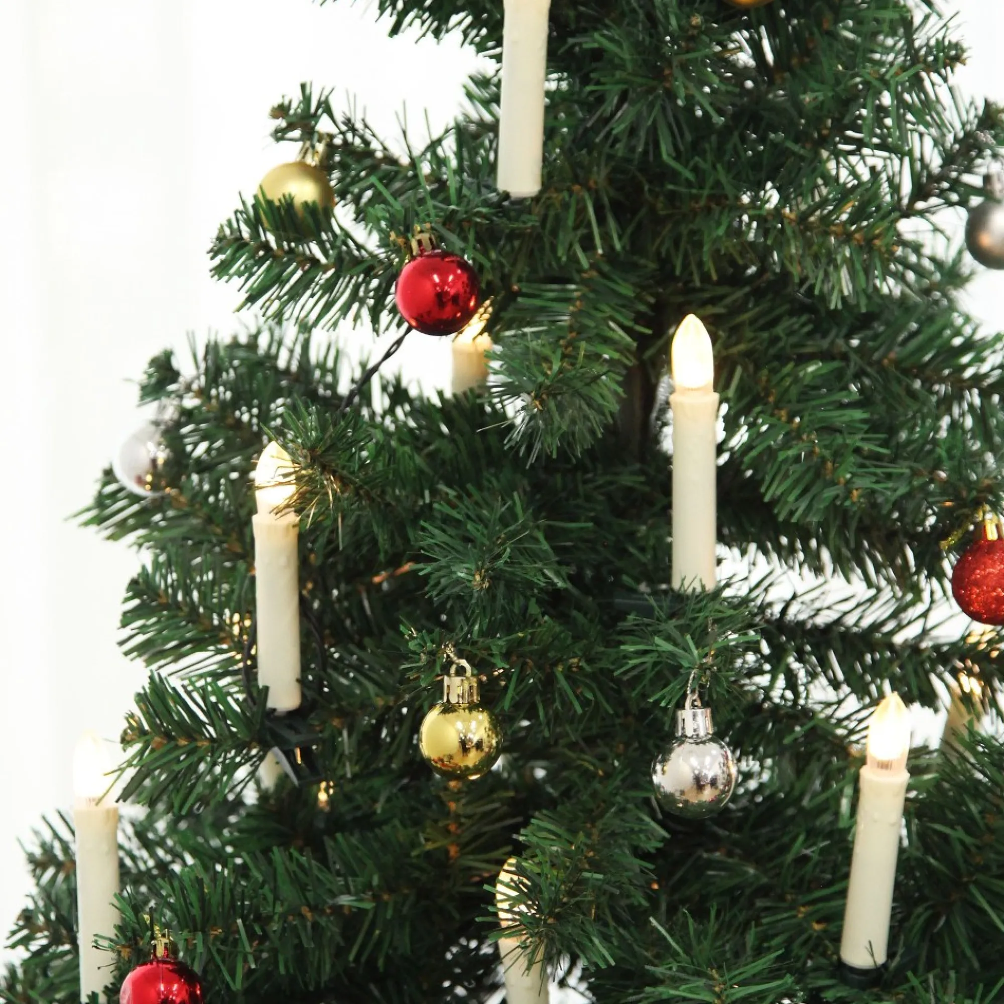 Mini Shatterproof Christmas Baubles - Pack of 12 Best Sale