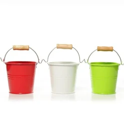 Mini Tin Bucket Lime Outlet