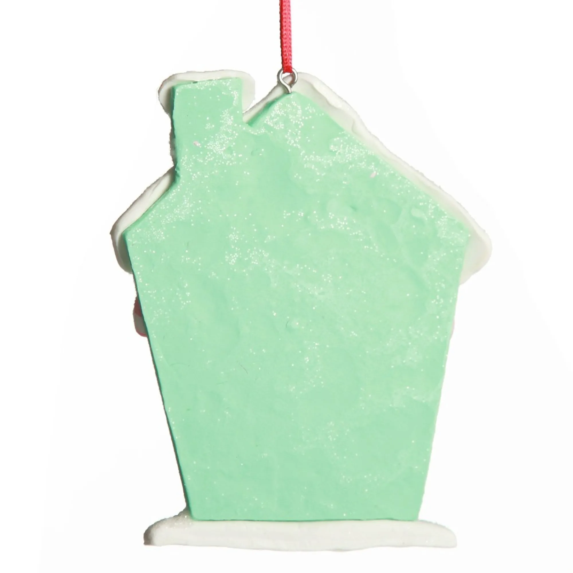 Mint Green Candy Gingerbread House Tree Decoration Store