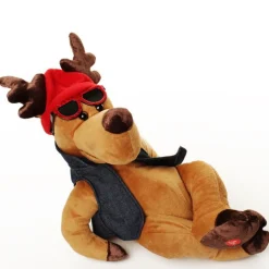 Musical Christmas Reindeer Discount