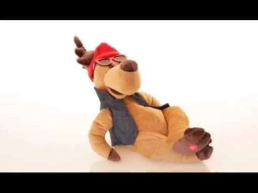 Musical Christmas Reindeer Discount