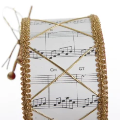 Musical Note Christmas Drum Tree Decoration Cheap