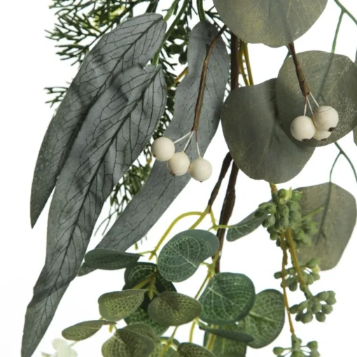 Native Eucalyptus Leaf Christmas Spray with White Berries Online