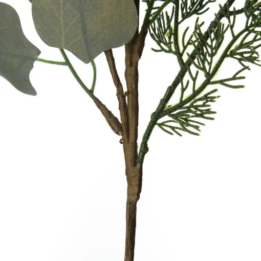 Native Eucalyptus Leaf Christmas Spray with White Berries Online