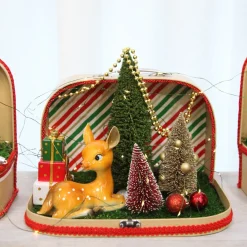 Natural Kraft Suitcase Gift Box Flash Sale