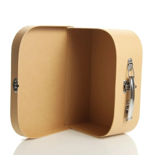 Natural Kraft Suitcase Gift Box Flash Sale
