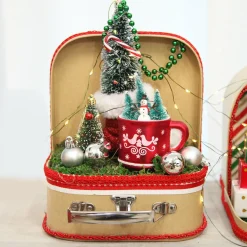 Natural Kraft Suitcase Gift Box Flash Sale
