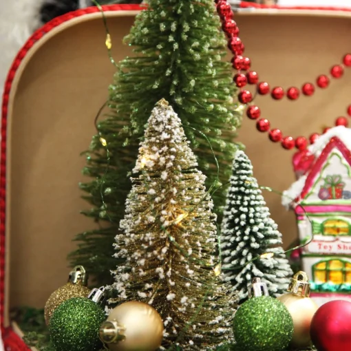Natural Kraft Suitcase Gift Box Flash Sale