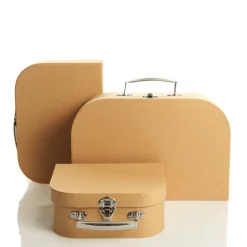 Natural Kraft Suitcase Gift Box Flash Sale