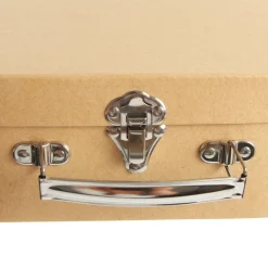 Natural Kraft Suitcase Gift Box Flash Sale