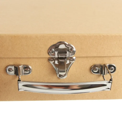 Natural Kraft Suitcase Gift Box Flash Sale