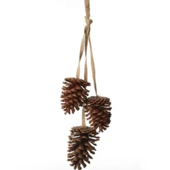 Natural Pine Cone Drop Trio Best