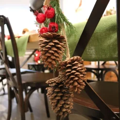 Natural Pine Cone Drop Trio Best