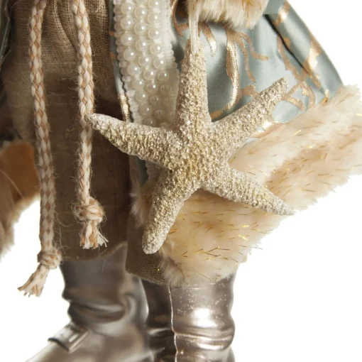 Natural Seaside Standing Santa Christmas Ornament Natural Seaside Standing Santa Christmas Ornament Cheap