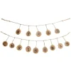 Natural Wood Merry Christmas Garland Hot