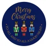 Nutcracker Merry Christmas To All Wreath Plaque Store