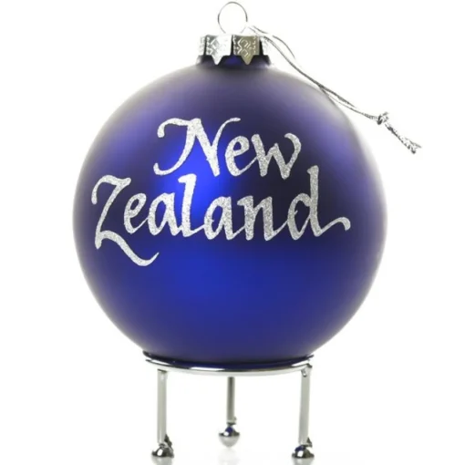 NZ Flag Christmas Bauble Shop