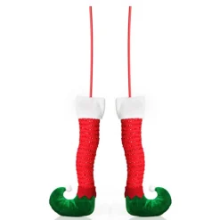 Pair of Red Christmas Elf Legs - Medium Best Sale