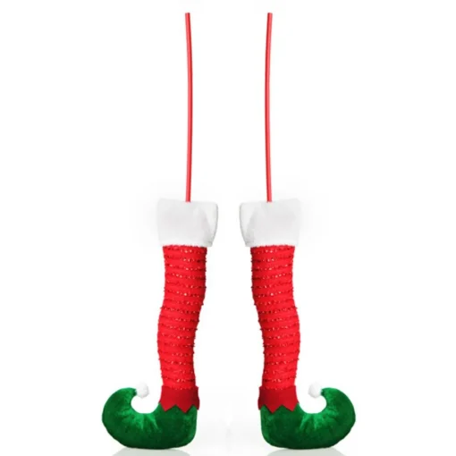 Pair of Red Christmas Elf Legs - Medium Best Sale