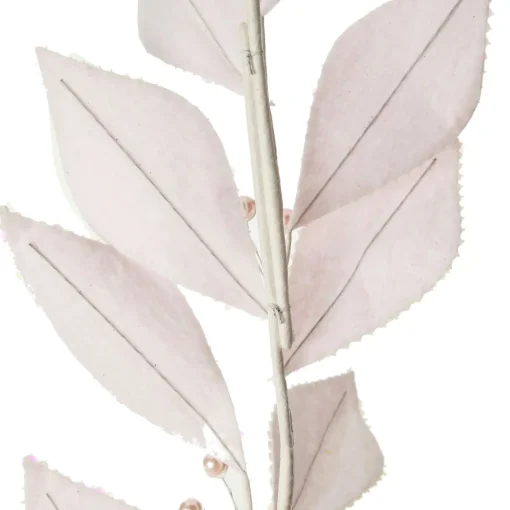 Pale Pink Sequin Leaf Garland Hot